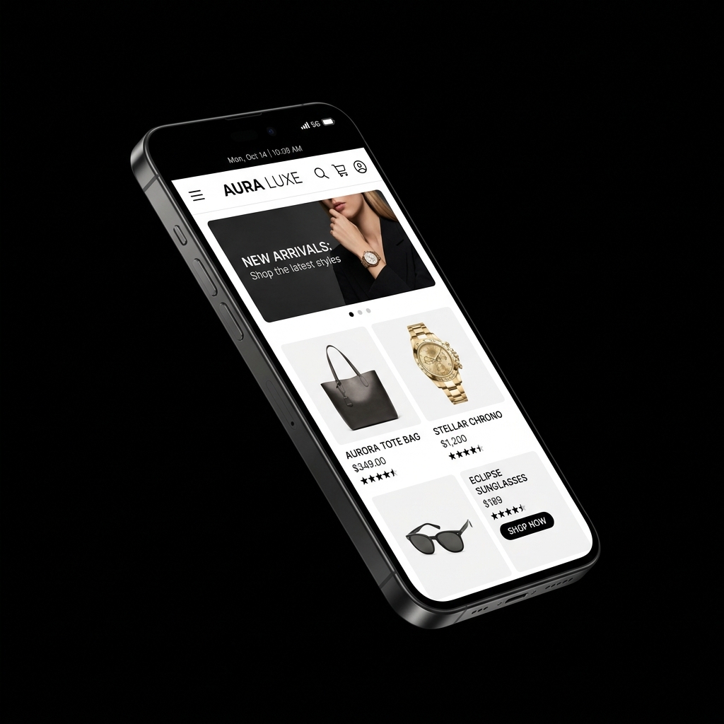 QueueLess Mobile App Visual