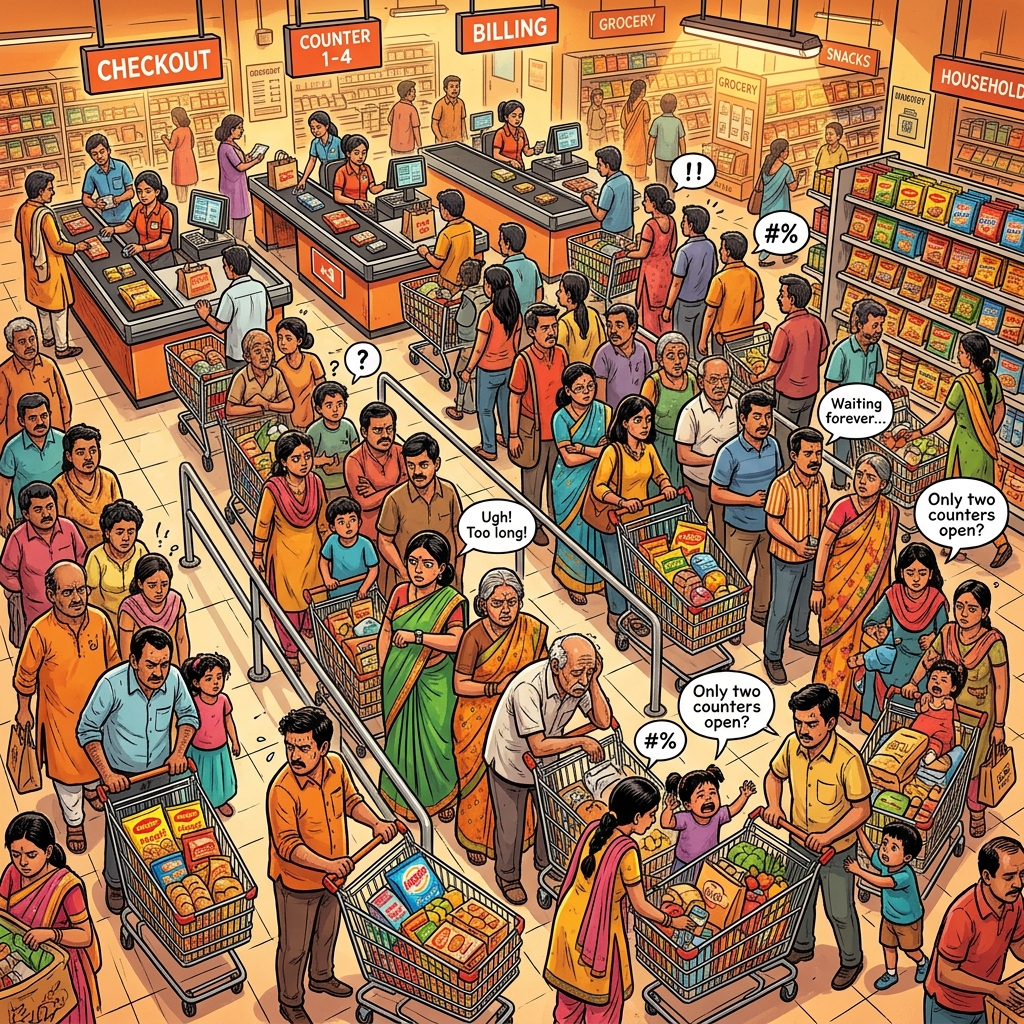 Legacy checkout queue pain